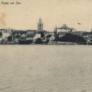 Lyck, Ostpreußen - Stadtansicht mit See (Zeno Ansichtskarten)