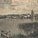 Lyck, Ostpreußen - Stadtansicht mit See (2) (Zeno Ansichtskarten)